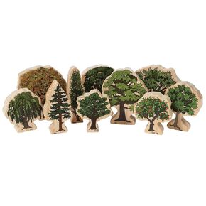 THE Freckled Frog Trees of All Seasons | Set of 10 | Ages 2+ | Wooden Blocks for Toddlers | Learn Tree Changes in Winter, Summer, Autumn and Spring in Saudi Arabia
