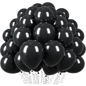 Voircoloria 130pcs White Balloons Different Sizes 18" 12" 10" 5" Party Latex Balloons for Birthday Baby Shower Graduation Wedding Anniversary Party Decorations in Saudi Arabia