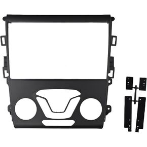 2 Din Car Stereo Radio Fascia Dash Kit Frame For Ford Fusion 2013-2018 And For Mondeo 2013-2018, Black Plastic Double DIN Dashboard Installation Bezel Panel For 9 Inch Head Unit Upgrade in Saudi Arabia