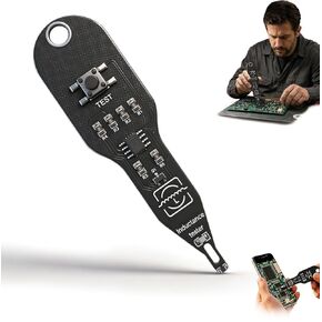 Electronic Circuit Board Tester,Inductance Tester Motherboards Coils Tester,Type-C Powered High Precision Mainboard Coil Testing Tool,Electronic Circuit Board Inductor Detector for PC & Phone Repair in Saudi Arabia