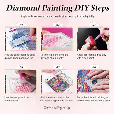 dazzledots الماس مجموعات الفن للبالغين، الوردي القوس امرأة الماس مجموعات الطلاء للمبتدئين diy 5d الحفر الكامل الماس النقاط الحرف لهدايا ديكور الحائط المنزل 12x16 بوصة in Kuwait