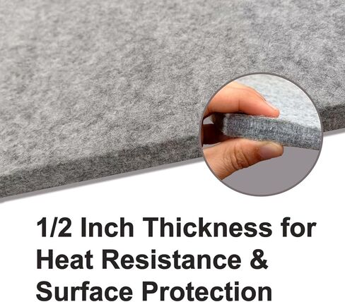 60" x 22" Wool Ironing Mat for Quilting: Felted Wool Board for Quilters, Felting Pressing Pad for Sewing or Quilting Supplies or Notions in Saudi Arabia
