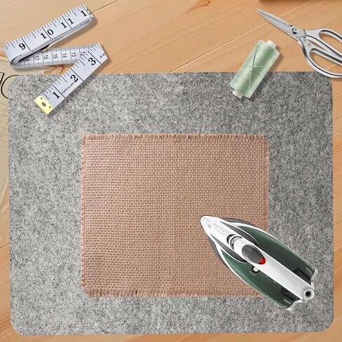 60" x 22" Wool Ironing Mat for Quilting: Felted Wool Board for Quilters, Felting Pressing Pad for Sewing or Quilting Supplies or Notions in Saudi Arabia