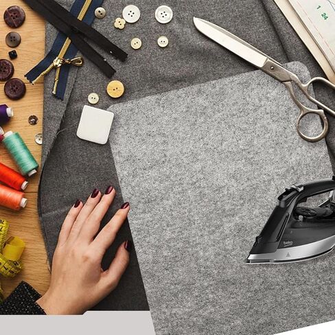60" x 22" Wool Ironing Mat for Quilting: Felted Wool Board for Quilters, Felting Pressing Pad for Sewing or Quilting Supplies or Notions in Saudi Arabia
