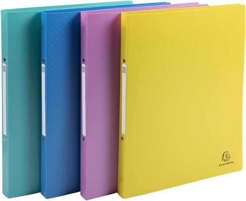Exacompta Forever Young A4 Folder 2-Part 15 mm Polypropylene Ref 54190E [Pack of 4] in Kuwait