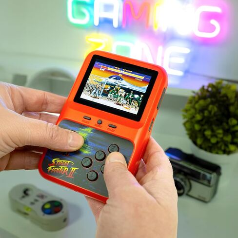 Street Fighter II Champion Edition Color Handheld Game. Multi Level Retro Game. Full Color Screen. Original Sounds & Gameplay. in Saudi Arabia