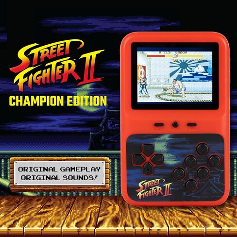 Street Fighter II Champion Edition Color Handheld Game. Multi Level Retro Game. Full Color Screen. Original Sounds & Gameplay. in Saudi Arabia