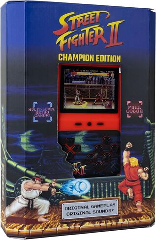 Street Fighter II Champion Edition Color Handheld Game. Multi Level Retro Game. Full Color Screen. Original Sounds & Gameplay. in Saudi Arabia