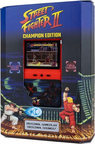 Street Fighter II Champion Edition Color Handheld Game. Multi Level Retro Game. Full Color Screen. Original Sounds & Gameplay. in Saudi Arabia