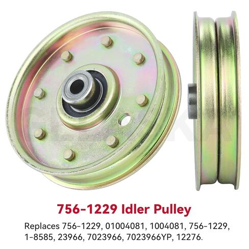 GELASKA 756-1229 بكرة المهمل تحل محل Cub Cadet 756-3005، 956-1229، 01004081، 02005077، 93-1622، 78-098 لـ Cub Cadet RZT 50، RZT 42 RZT22 RZT17 LT1024 LT1022 GT1222، Z Force 44، 48 50 60 سطحًا in Kuwait