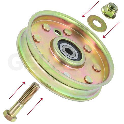 GELASKA 756-1229 بكرة المهمل تحل محل Cub Cadet 756-3005، 956-1229، 01004081، 02005077، 93-1622، 78-098 لـ Cub Cadet RZT 50، RZT 42 RZT22 RZT17 LT1024 LT1022 GT1222، Z Force 44، 48 50 60 سطحًا in Kuwait