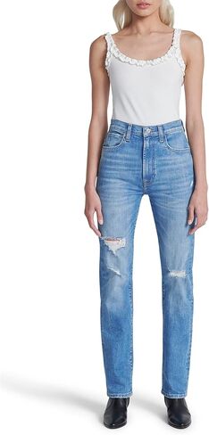 7 For All Mankind Women's Easy Slim in Dream/Destroy in Saudi Arabia