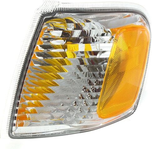 2pcs Left Driver and Right Passenger Side Clear&Amber Lens Signal Light for Ford for Explorer Sport XLS/XLT 2003 for Explorer Sport Trac Base 2001 & XL 2002 & Adrenalin 2005 in Saudi Arabia