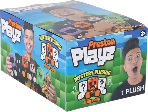 PrestonPlayz 6" Mini Mystery Plush - Series 1, YouTube Gaming Channel, Blind Box, 1 of 6 Possible, Official PrestonPlayz Merch in Saudi Arabia