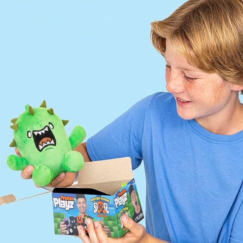 PrestonPlayz 6" Mini Mystery Plush - Series 1, YouTube Gaming Channel, Blind Box, 1 of 6 Possible, Official PrestonPlayz Merch in Saudi Arabia