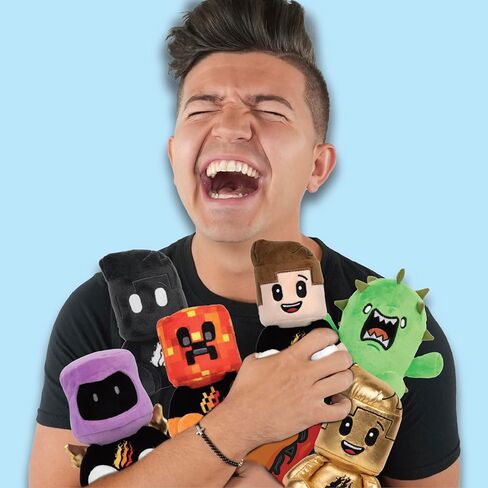PrestonPlayz 6" Mini Mystery Plush - Series 1, YouTube Gaming Channel, Blind Box, 1 of 6 Possible, Official PrestonPlayz Merch in Saudi Arabia