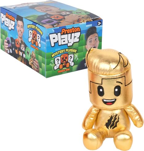 PrestonPlayz 6" Mini Mystery Plush - Series 1, YouTube Gaming Channel, Blind Box, 1 of 6 Possible, Official PrestonPlayz Merch in Saudi Arabia