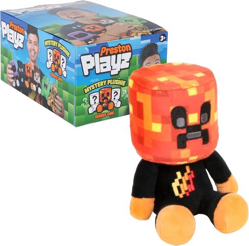 PrestonPlayz 6" Mini Mystery Plush - Series 1, YouTube Gaming Channel, Blind Box, 1 of 6 Possible, Official PrestonPlayz Merch in Saudi Arabia