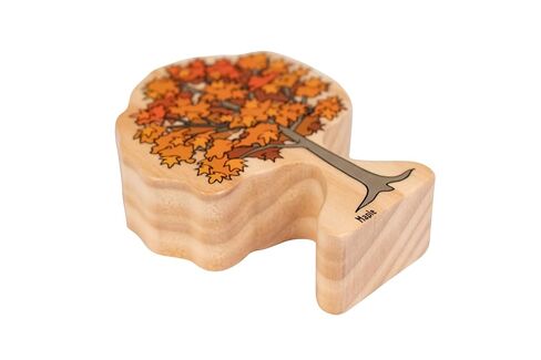 THE Freckled Frog Trees of All Seasons | Set of 10 | Ages 2+ | Wooden Blocks for Toddlers | Learn Tree Changes in Winter, Summer, Autumn and Spring in Saudi Arabia