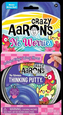 No Worries - Full Size 4" Thinking Putty Tin in Saudi Arabia