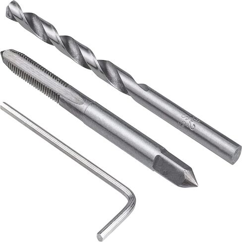 30pcs Thread Repair Kit M6 x 1.0 mm Thread Insertion Metric Striped Thread Repair Drill Tap Hand Tool Kit Helicoil Inserting Tool Thread Recovery Kit in Saudi Arabia