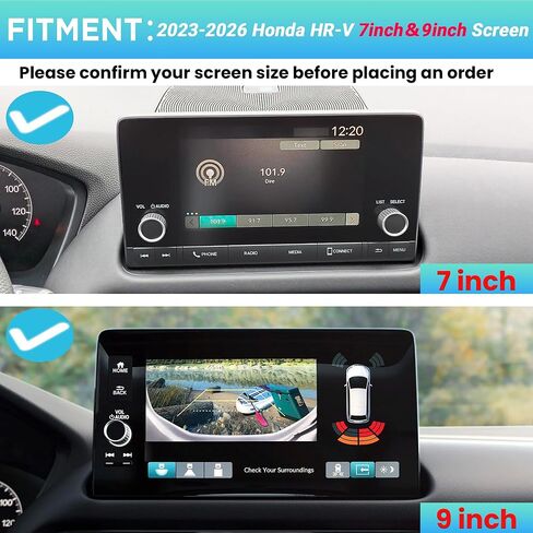 Center Console Organizer Compatible with 2023-2026 Honda HRV Accessories, Armrest Tray, Console Bottom Storage Box and Dashboard Organizer Box, Fits both Honda HR-V 7-inch and 9-inch Screen in Saudi Arabia