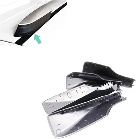 غطاء رف سقف السيارة باللون الأسود غطاء غطاء طرفي للسكك الحديدية متوافق مع Toyota RAV4 XA20 2001-2005 in Kuwait