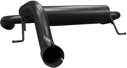 ETL Axle Back Exhaust for 2018-2022 Jeep Wrangler JL 3.6L Black Tips Steel Muffler Deep Tone Exhaust System in Saudi Arabia
