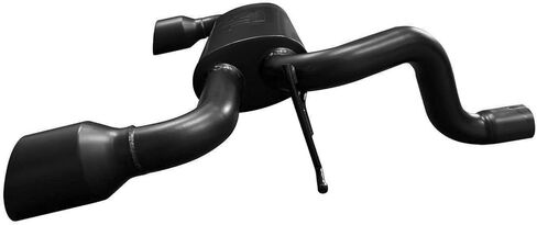 ETL Axle Back Exhaust for 2018-2022 Jeep Wrangler JL 3.6L Black Tips Steel Muffler Deep Tone Exhaust System in Saudi Arabia