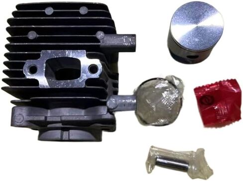 34mm Cylinder Piston Kit Compatible with FS38 2-Mix, FS55 2-Mix, FS55R, HS45, HS52 Engines – Includes Part Numbers 4140 020 1206 and 4228 020 1200 in Saudi Arabia