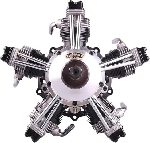XLS FS400AR 12.8CCX5 Four Stroke Glow Methanol Nitro Engine Compatible with RC Airplane Comparable To OS YS SAITO Engine in Saudi Arabia