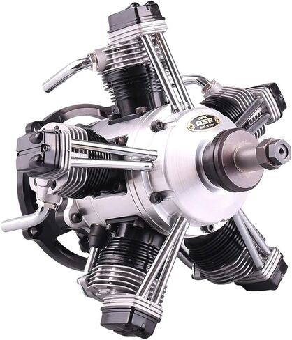 XLS FS400AR 12.8CCX5 Four Stroke Glow Methanol Nitro Engine Compatible with RC Airplane Comparable To OS YS SAITO Engine in Saudi Arabia