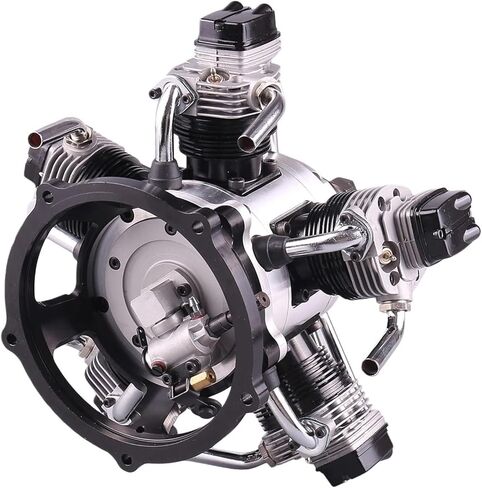 XLS FS400AR 12.8CCX5 Four Stroke Glow Methanol Nitro Engine Compatible with RC Airplane Comparable To OS YS SAITO Engine in Saudi Arabia
