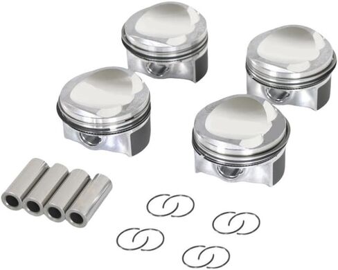 OUTMX Piston Assembly with Pins and Buckle Rings 4 Pistons 21mm 1.8T EA888 Compatible with 2nd Generation Engines in Saudi Arabia