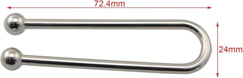2PCS Alloy Connecting Buckle Metal U Shape Clothing Snap Fastener Replacement Part Garment Accessories Hook Closure in Kuwait