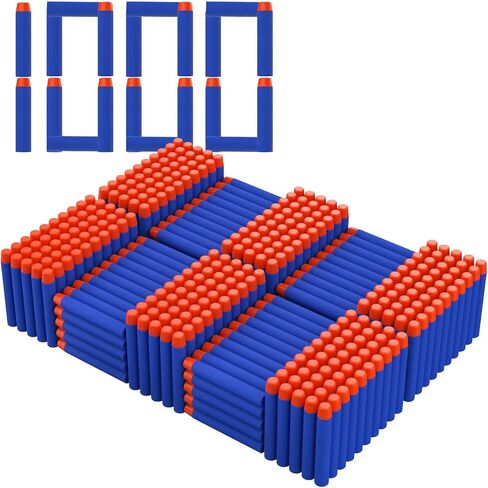 عبوة ذخيرة مكونة من 1000 قطعة سهام قابلة لإعادة التعبئة متوافقة مع Nerf N-Strike Elite 2.0 Series DinoSquad - تعمل مع جميع ألعاب Elite Blasters باللون الأزرق in Kuwait