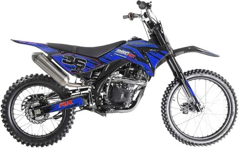HHH Apollo AGB36 Motorcycle DB36 Dirtbike 250cc Dirtbike with 5 Speed Manual Clutch Gas Bike for Adult and Youth 21/18 inch Tires (Green Color) in Saudi Arabia