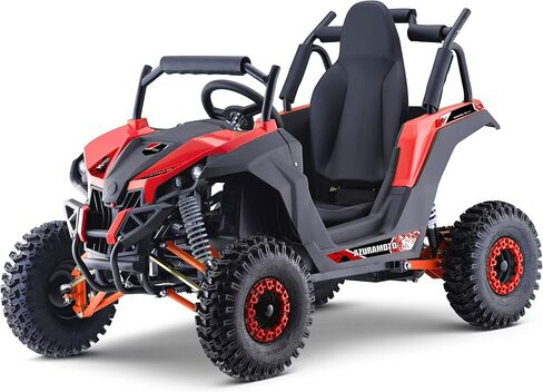 MotoTec Raider Kids UTV 48v 1200w نظام تعليق كامل أزرق in Kuwait
