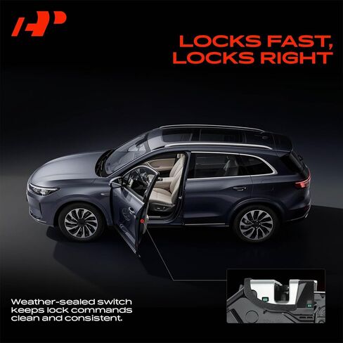 مشغل قفل مزلاج باب السائق الخلفي A-Premium متوافق مع سيارات Lexus & Toyota - ES300 ES330 GX470 RX330 RX350 RX400h 4Runner Camry Corolla Matrix Solara، استبدال # 69060-AA040، 69060-60090 in Saudi Arabia