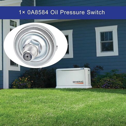0A8584 Oil Pressure Switch Compatible with Generac Generator Guardian 100PSI 1/8"-27 NC, RV Oil Pressure Sender Switch in Saudi Arabia