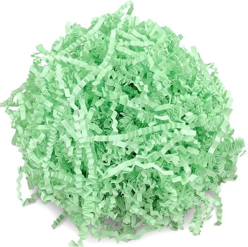 KEYKEYSEACRO 5OZ Crinkle Cut Paper Shred Filler Shredded Tissue, Raffia Grass Paper Stuffing For Birthdays, Weddings, Boxes Bags, Basket Filler, Anniversaries,Gift Wrapping Filler Decoration in Saudi Arabia