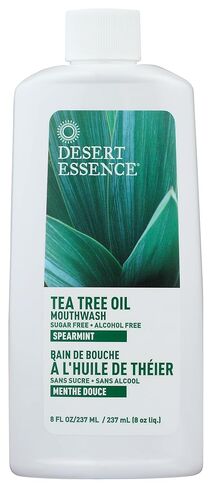 Desert Essence Tea Tree Mouthwash W/ Spearmint, 8-Ounce in Saudi Arabia