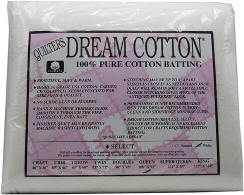 Quilter's Dream Select Loft Batting for Quilting (White Queen) in Kuwait