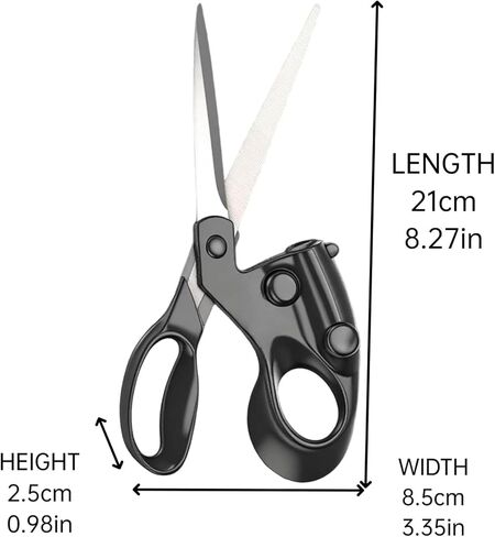 2026 Professional Laser Guided Sewing Scissors for Office Use/Home Sewing, Craft Wrapping Gift Fabric Sewing Cut Straight Fast For Crafts Fabric Paper,Upgraded Ergonomic Handle in Saudi Arabia