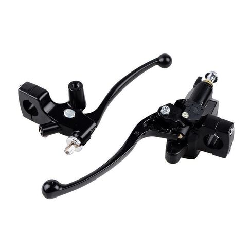 Control Switches, Wiring Harness + Clutch Lever, Brake Master Cylinder + Rubber Hand Grips for 1996-2012 Harley Softail Dyna Sportster V-Rod DC 12V Motorcycle 1" Handlebar in Saudi Arabia