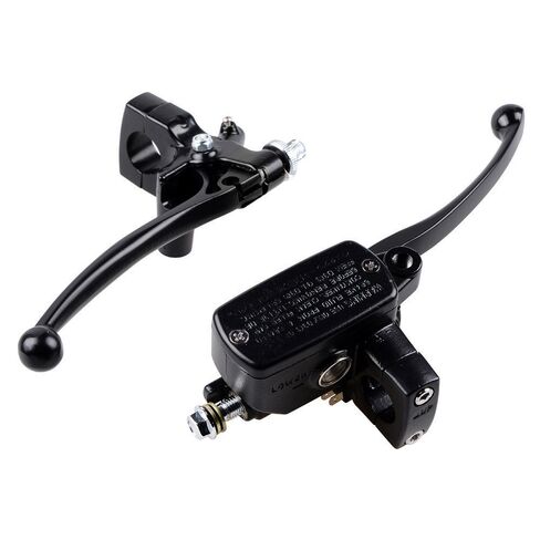 Control Switches, Wiring Harness + Clutch Lever, Brake Master Cylinder + Rubber Hand Grips for 1996-2012 Harley Softail Dyna Sportster V-Rod DC 12V Motorcycle 1" Handlebar in Saudi Arabia