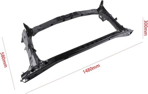 Front Radiator Support Bracket Fits for Cadillac Escalade Chevrolet Suburban GMC Yukon 2021-2025 Black 1Pc Compatible with OE 84607857 84896765 85544205 84896795 1225449 in Saudi Arabia