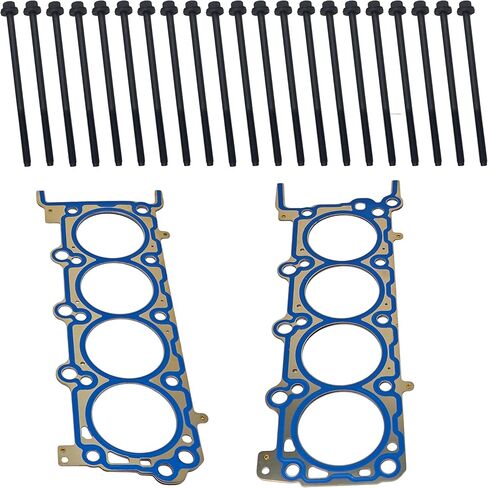 حشية رأس الأسطوانة 26306PT-26307PT ومجموعة مسامير ES71328 لسيارة Ford Triton 5.4L 4.6L V8 - تناسب F-150، Expedition، Navigator، Explorer in Kuwait