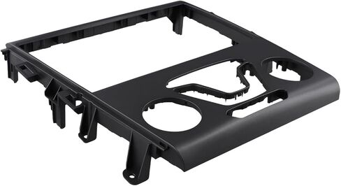 2 Din Car Stereo Radio Fascia Dash Kit Frame For Ford Fusion 2013-2018 And For Mondeo 2013-2018, Black Plastic Double DIN Dashboard Installation Bezel Panel For 9 Inch Head Unit Upgrade in Saudi Arabia