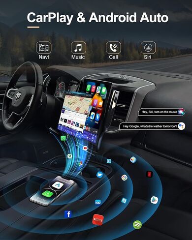 ترقية راديو السيارة 12.95 بوصة لسيارة دودج رام 2019-2023 1500 2500، CarPlay Android Auto، وحدة رأس Android 13 مع WiFi DSP SWC GPS 1080P كاميرا احتياطية 4+6 جيجابايت in Kuwait